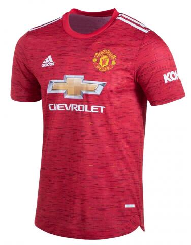 Player Version 20-21 Manchester United Home Soccer Jersey Shirt ...